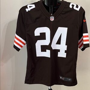 NWT Nike NFL Brown/Orange/White Jersey with Number 24 Chubb